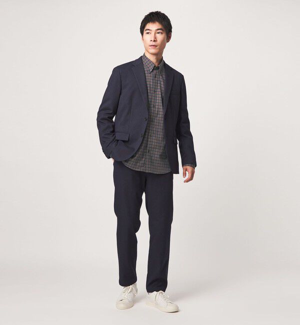 UNITED ARROWS green label relaxing「ナチュラルフィット ビエラチェック ボタンダウン 長袖 シャツ」|シャツ・ブラウス|