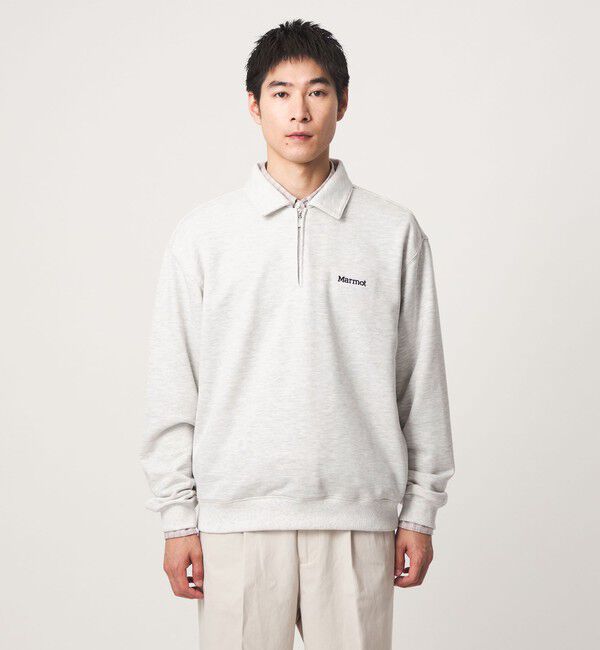 UNITED ARROWS green label relaxing「【別注】＜Marmot＞ハーフジップ 長袖 スウェット」|スウェット・ジャージ|