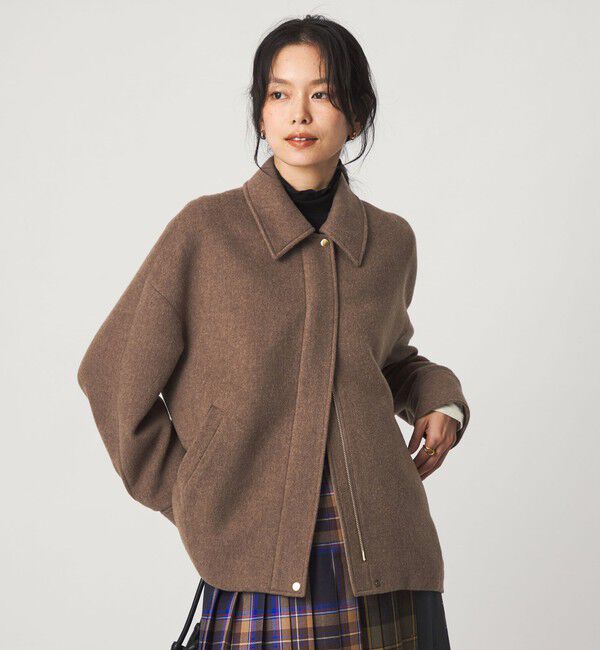 UNITED ARROWS green label relaxing「［size SHORTあり］ジップアップ ブルゾン」|ブルゾン・スタジャン|