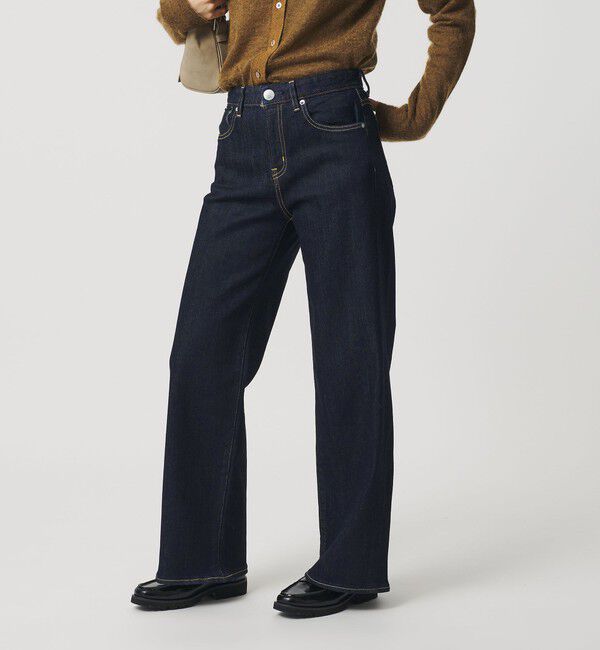 BEAUTY&YOUTH UNITED ARROWS「＜RED CARD＞35th Anniversary Wide デニムパンツ」|デニム|NAVY