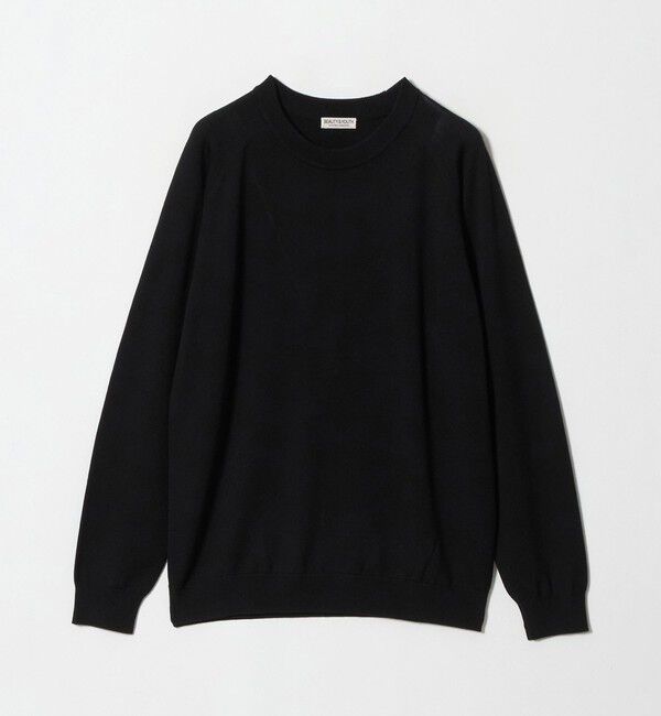 BEAUTY&YOUTH UNITED ARROWS「SUPER130 ウール クルーネック ニット ウォッシャブル」|ニット・セーター|