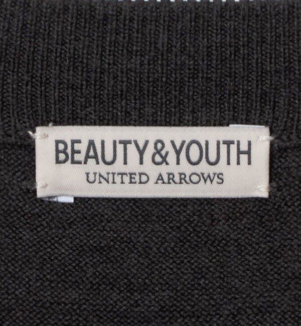BEAUTY&YOUTH UNITED ARROWS「SUPER130 ウール クルーネック ニット ウォッシャブル」|ニット・セーター|