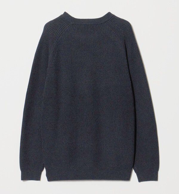 BEAUTY&YOUTH UNITED ARROWS「ユナイテッド コットン アゼ クルーネック ニット ウォッシャブル」|ニット・セーター|