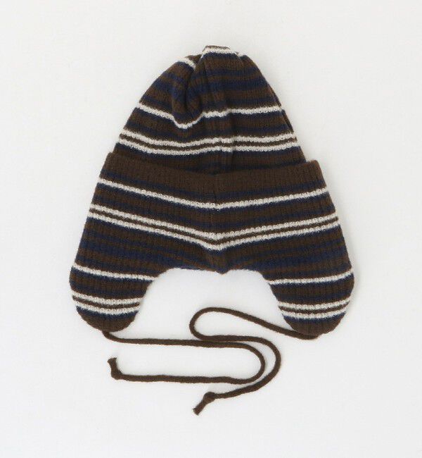 BEAUTY&YOUTH UNITED ARROWS「＜RACAL＞ボーダー イヤー ニットキャップ」|ニット帽|