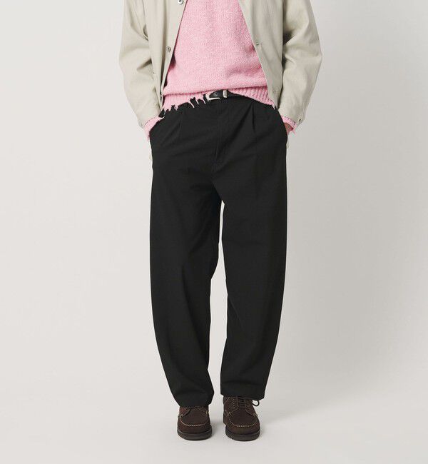 BEAUTY&YOUTH UNITED ARROWS「バレル シルエット スラックス NO.9」|チノ|