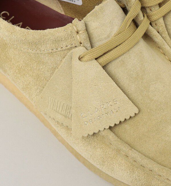 SHIPS「CLARKS: WALLABEE」|モカシン|