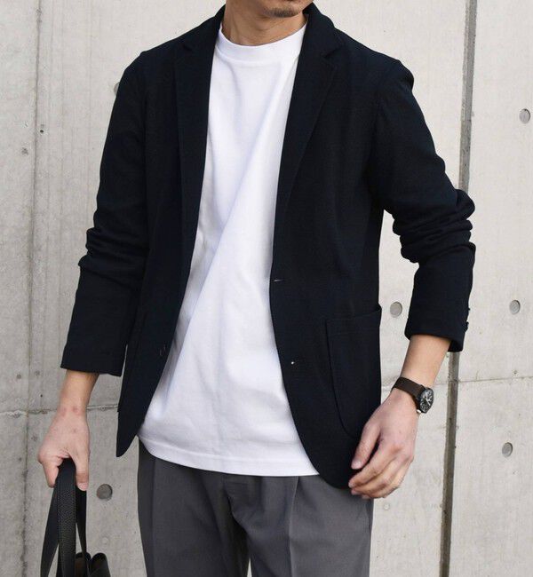 SHIPS any「SHIPS any:〈洗濯機可能〉ライト ニット ジャケット 26SS◇」|テーラードジャケット|