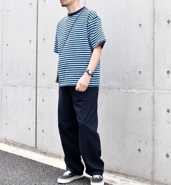 SHIPS any「SHIPS any: ベーシック ボーダー リラックス Ｔシャツ 24SS◇」|Tシャツ・カットソー|