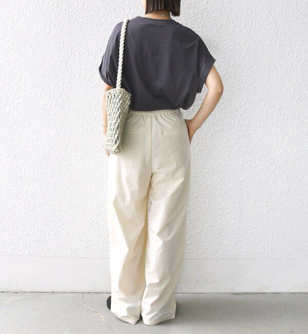 SHIPS for women「ローズペトール 半袖 プリント TEE」|Tシャツ・カットソー|