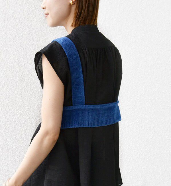SHIPS for women「〈手洗い可能〉モールヤーン ニット ビスチェ」|ニット・セーター|