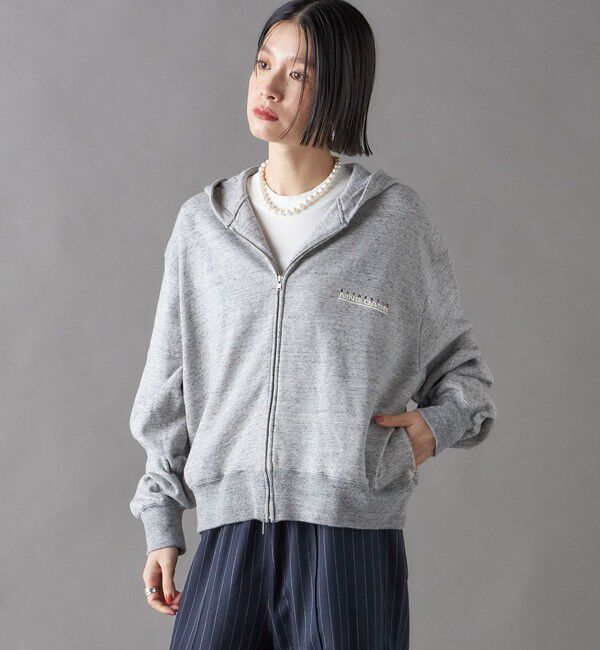 SHIPS for women「SHIPS NINE CASE:ロゴ フーディー」|パーカー|