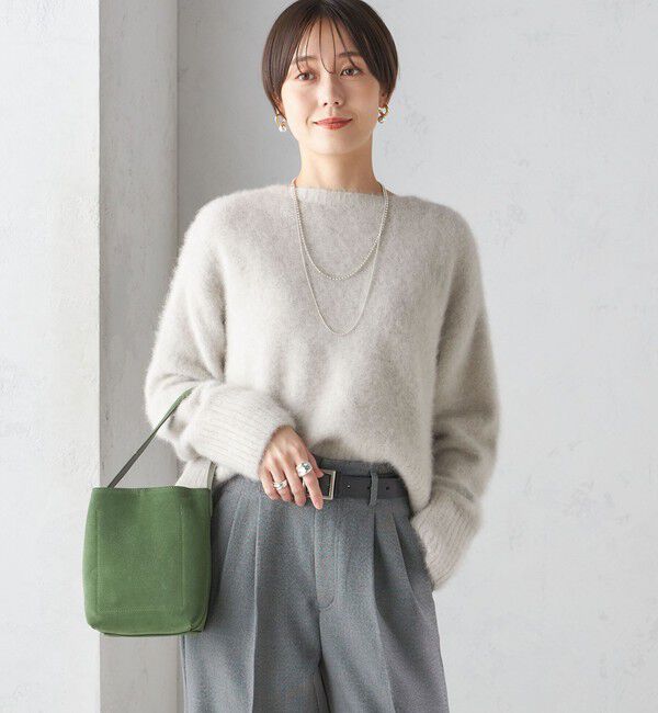 SHIPS for women「〈手洗い可能〉FOX クルーネック プルオーバー」|ニット・セーター|