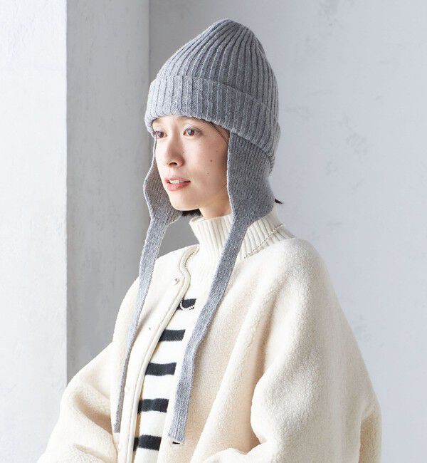 SHIPS for women「Revis.:ニット フライト キャップ」|ニット帽|