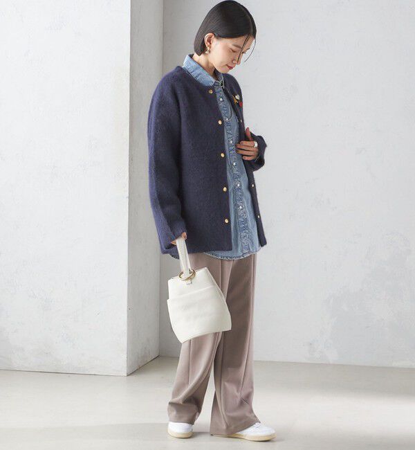 SHIPS for women「〈手洗い可能〉ストレッチ フレア パンツ」|その他|