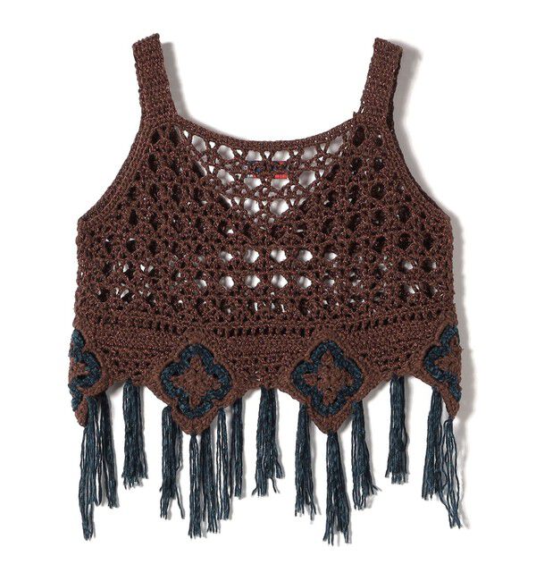 SHIPS for women「LOGAN KNITTING MILLS:〈手洗い可能〉モール ビスチェ」|ニット・セーター|