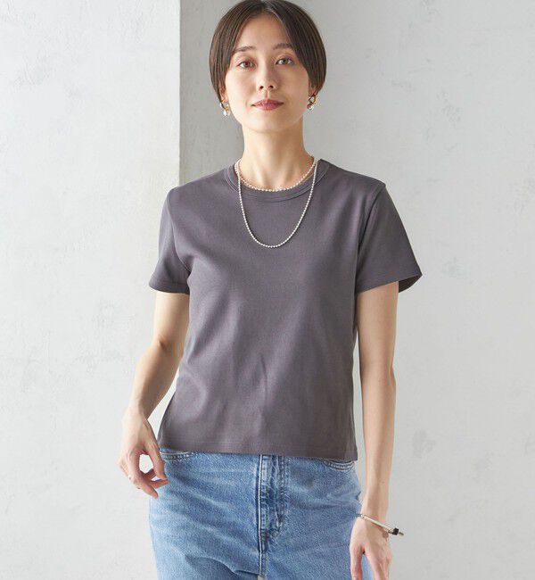 SHIPS for women「オーガニック コットン スムース TEE」|Tシャツ・カットソー|