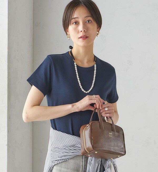 SHIPS for women「オーガニック コットン スムース TEE」|Tシャツ・カットソー|