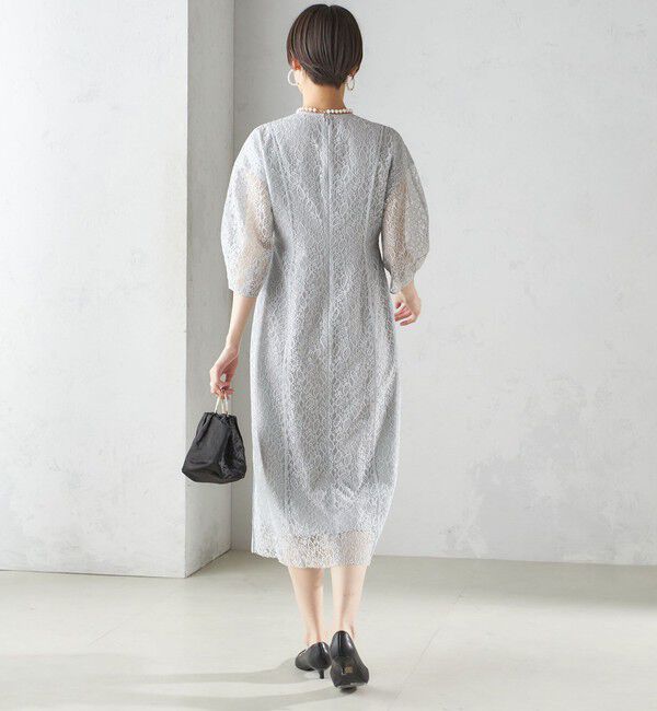 SHIPS for women「〈手洗い可能〉レース ワンピース」|ワンピース|