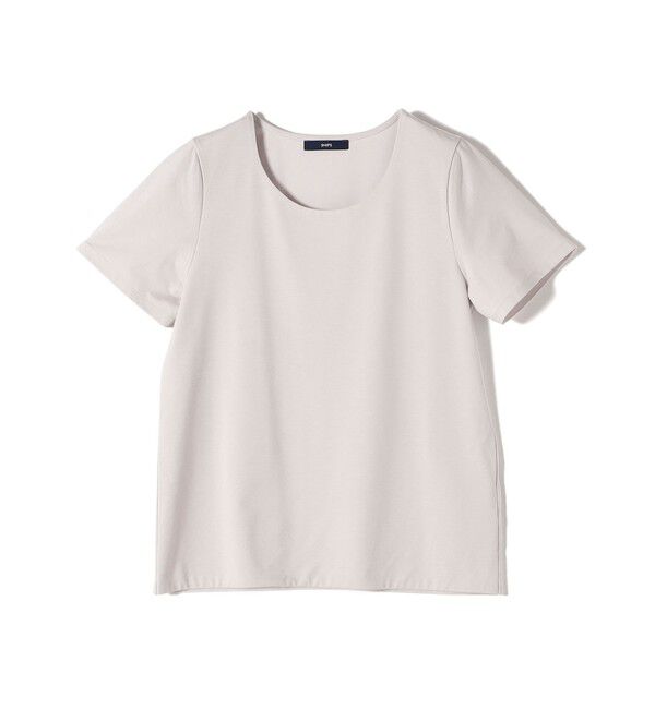 SHIPS for women「〈手洗い可能〉SORONA(R) クルーネック TEE」|Tシャツ・カットソー|
