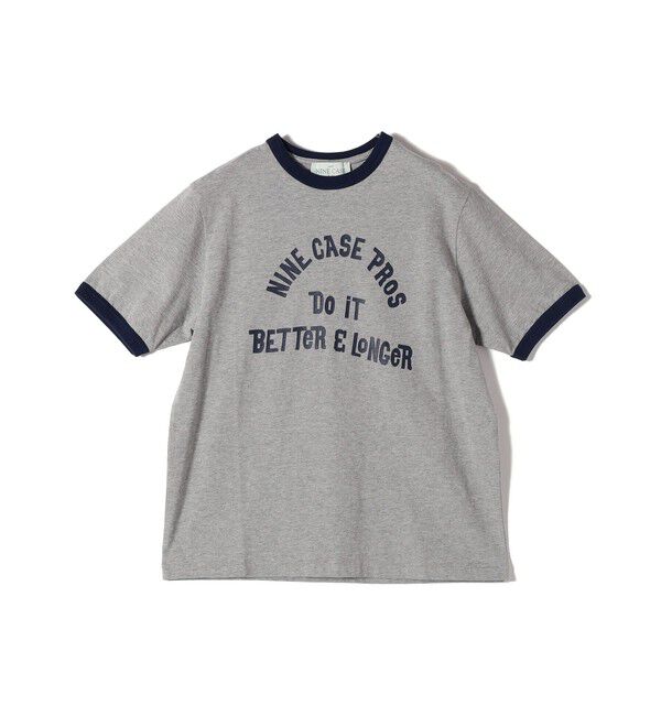 SHIPS for women「SHIPS NINE CASE:〈洗濯機可能〉プリント リンガー TEE」|Tシャツ・カットソー|