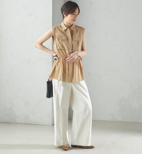 SHIPS for women「2WAY バックル スリング バック フラット シューズ」|パンプス|