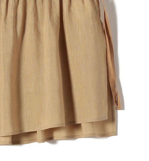 SHIPS for women「〈手洗い可能〉IMPERIAL LINEN Wポケット ノースリーブ シャツ」|シャツ・ブラウス|