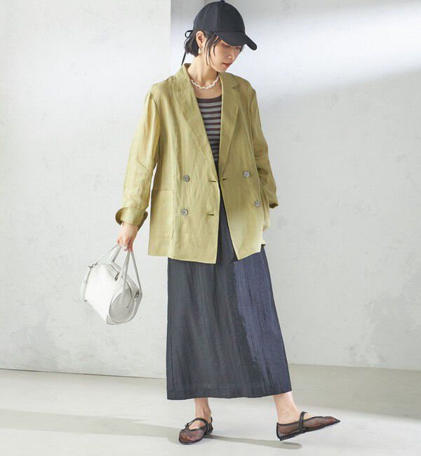 SHIPS for women「Revis.:〈UVカット/撥水〉リボン キャップ」|キャップ・キャスケット|