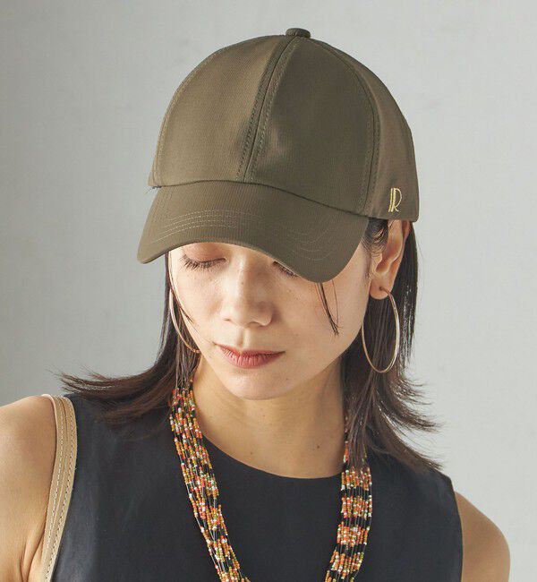 SHIPS for women「Revis.:〈UVカット/撥水〉リボン キャップ」|キャップ・キャスケット|