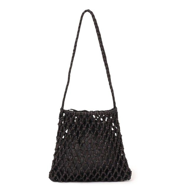 SHIPS for women「The Bagmati:オーガンジー 巾着 マクラメ バッグ」|ショルダー・メッセンジャー|