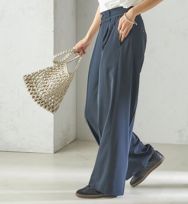 SHIPS for women「The Bagmati:オーガンジー 巾着 マクラメ バッグ」|ショルダー・メッセンジャー|