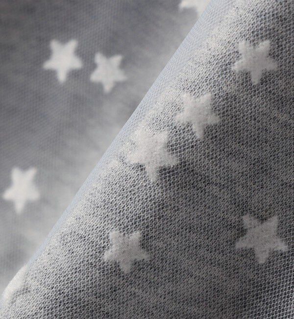 SHIPS for women「【WEB限定】スター チュール レイヤード TEE」|Tシャツ・カットソー|