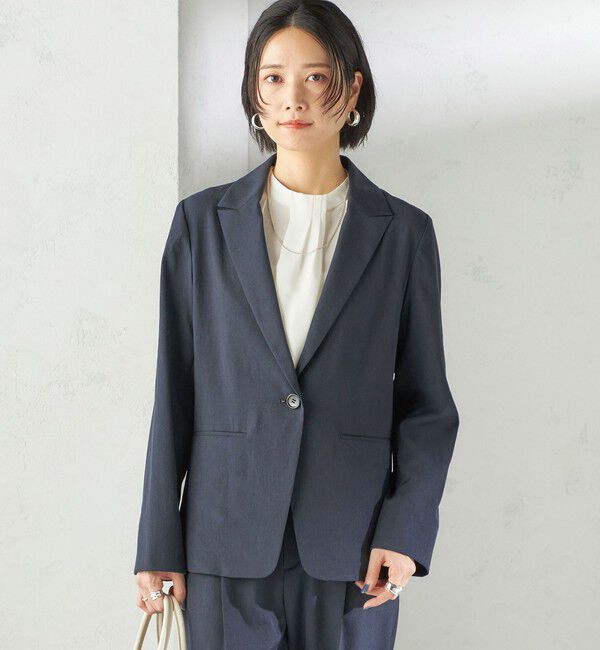 SHIPS for women「〈手洗い可能〉FUNCTIONAL テーラード ジャケット（セットアップ対応）」|テーラードジャケット|