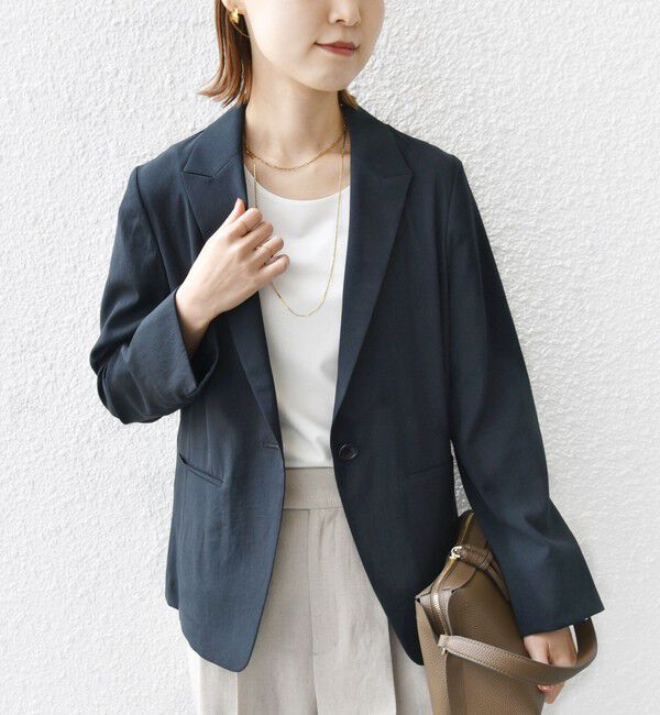 SHIPS for women「〈手洗い可能〉FUNCTIONAL テーラード ジャケット（セットアップ対応）」|テーラードジャケット|