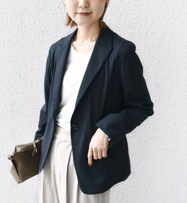 SHIPS for women「〈手洗い可能〉FUNCTIONAL テーラード ジャケット（セットアップ対応）」|テーラードジャケット|