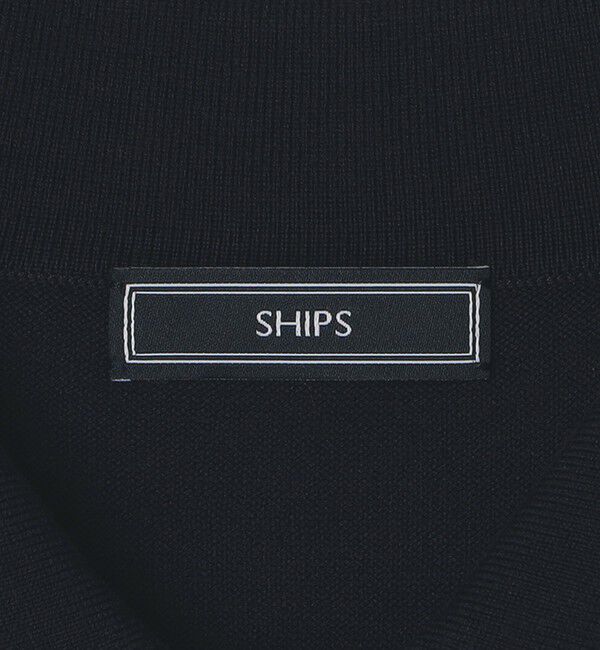 SHIPS「SHIPS: シー アイランド コットン ショートスリーブ ニット ポロシャツ」|ニット・セーター|