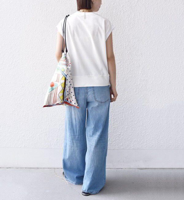 SHIPS for women「〈手洗い可能〉DEPEND アムンゼン ノースリーブ カットソー」|Tシャツ・カットソー|