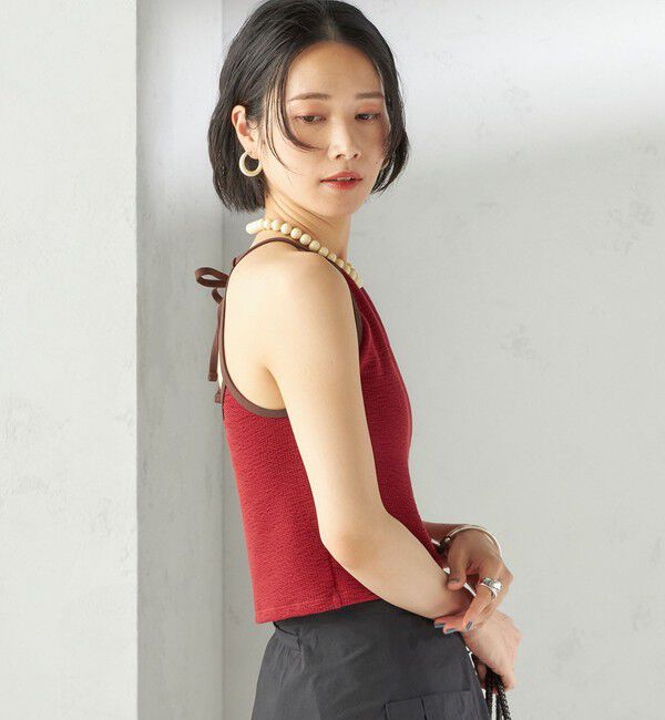 SHIPS for women「maroba:〈手洗い可能〉ホルター ネック セパレート スイム ウェア」|その他|