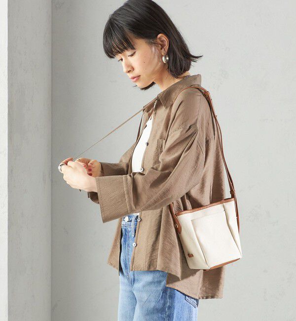 SHIPS for women「BEAURE: キャンバス ミニ バケツ バッグ」|ショルダー・メッセンジャー|