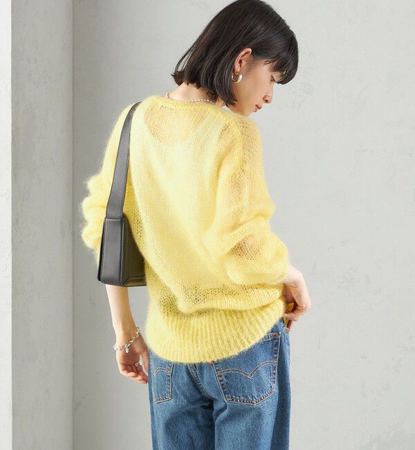 SHIPS for women「モヘヤ クルーネック カーディガン」|カーディガン|