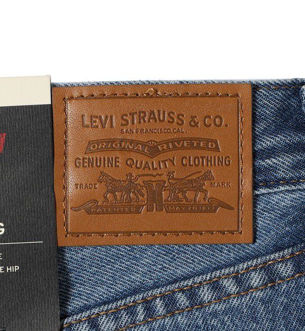 SHIPS for women「Levi&rsquo;s:RIBCAGE WIDE LEG」|デニム|