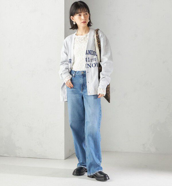 SHIPS for women「upper hights:THE NIECE MIDRISE」|デニム|
