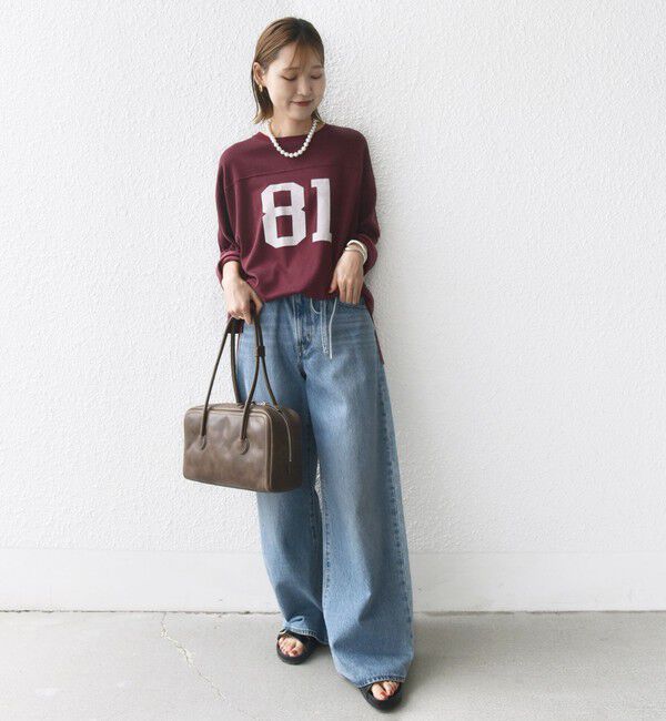 SHIPS for women「【SHIPS別注】81BRANCA:ナンバリング TEE」|Tシャツ・カットソー|