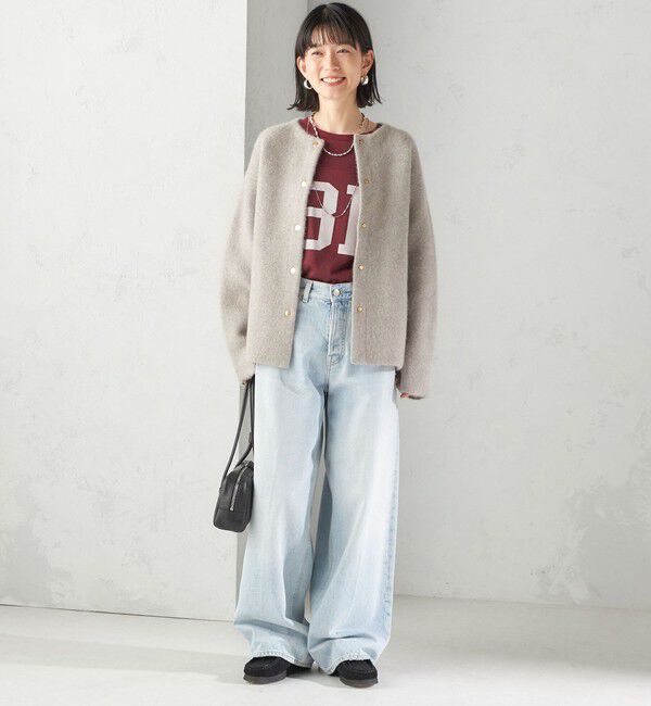 SHIPS for women「【SHIPS別注】81BRANCA:ナンバリング TEE」|Tシャツ・カットソー|