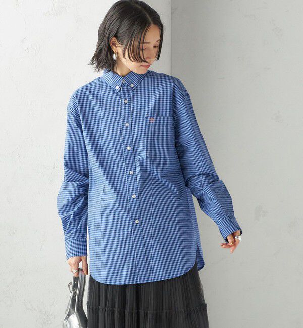SHIPS for women「【SHIPS別注】LOGAN KNITTING MILLS:〈洗濯機可能〉チェック シャツ」|シャツ・ブラウス|