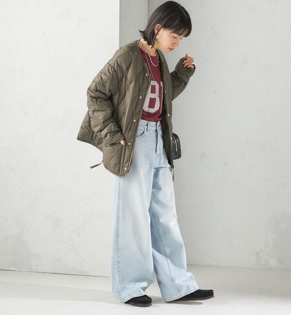 SHIPS for women「【SHIPS別注】TAION:〈手洗い可能〉リブ マルチ WAY ダウン ジャケット」|ダウン|