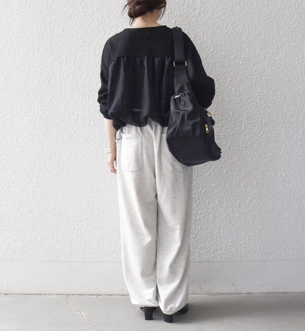 SHIPS any「【WEB限定】〈洗濯機可能〉ワッフル シアー ドッキング ドロスト プルオーバー」|Tシャツ・カットソー|