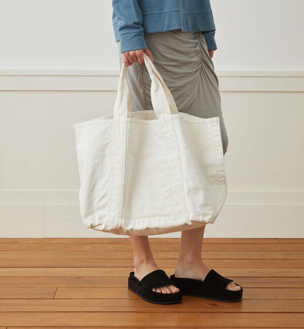 JAMES PERSE「コットンリネンキャンバストートバッグ MEDIUM AMF0014」|トートバッグ|