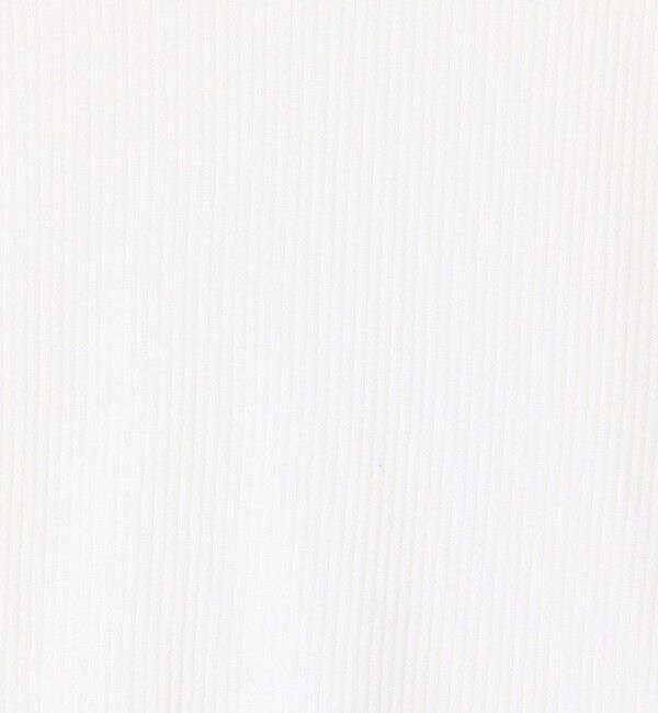 GALERIE VIE「ギザコットンリブ クルーネックプルオーバー」|ニット・セーター|