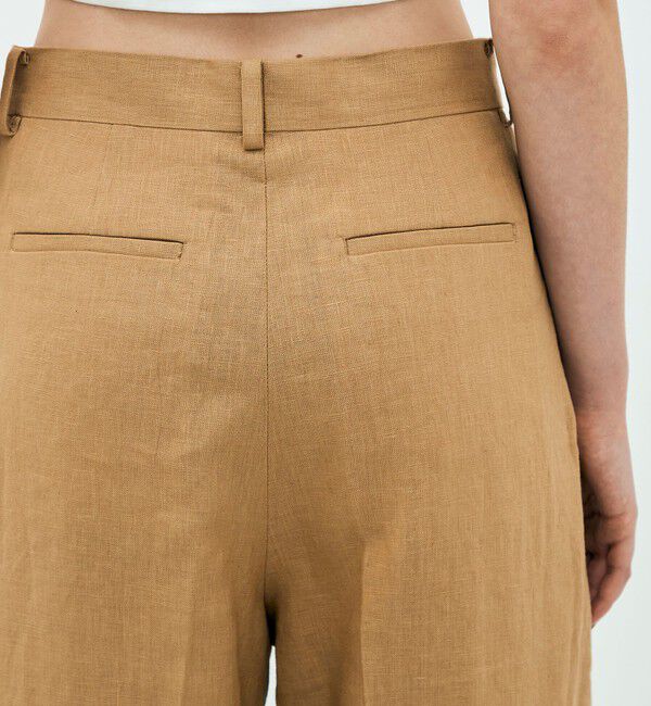 Edition「edition pourell リネン タックパンツ」|その他|
