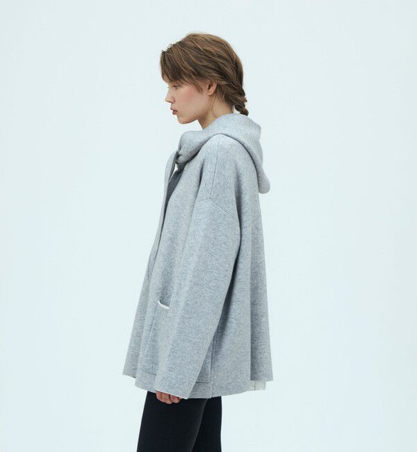 GALERIE VIE「ダブルフェイスニット リバーシブルショートコート」|その他|